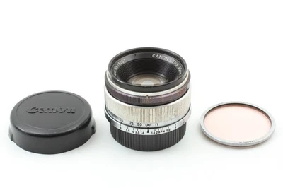 [N COMO NUEVO] Lente Canon 35mm f/1.8 MF LTM L39 Leica Montaje de tornillo... - Imagen 1 de 4