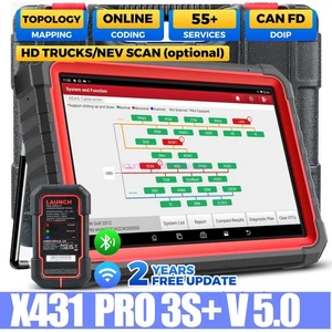 2025 LAUNCH X431 PRO3S V+ 5.0 PRO5 Car Diagnostic Tool J2534 Programming Coding - Picture 1 of 14