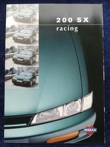 Nissan 200 SX racing broszura 9.1998 - Zdjęcie 1 z 2
