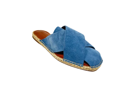 Aerossóis femininos cauda flutuante camurça índigo, 9 - Médio - Imagem 1 de 4