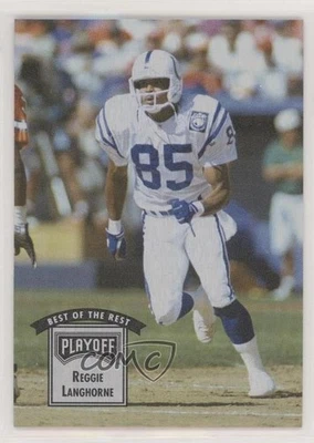 1993 Playoff Contenders Reggie Langhorne #5 - Image 1 of 2