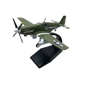 1:72 Military WW2 P-51B Mustang Fighter Alloy Aircraft Model Plane Ornaments A - Picture 1 of 12
