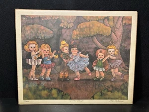 Schwanenteich Künstler Lee Collin’s Aquarell signiert & nummeriert in versiegelter Hülle - Bild 1 von 6