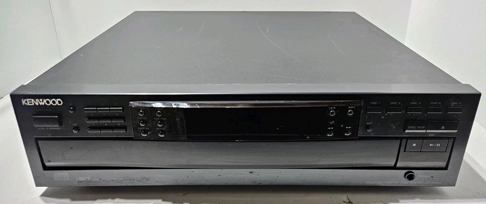 Kenwood DP-R4080 5 Compact Disc CD Player Vintage Tested - Image 1 of 4
