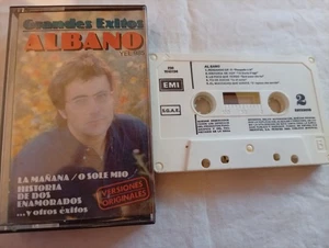 ALBANO CINTA CASETE GRANDES EXITOS LA MAÑANA-Y EL SOL DUERME... - Imagen 1 de 3