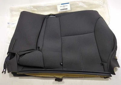 New OEM genuine Ford LH Rear Upper Cloth Seat Cover Black 2007-2014 Edge SE  - Image 1 of 4