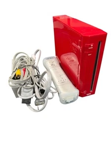Nintendo Wii Console Video Game System RVL-001 , Super Mario ,Controller, Cables - Picture 1 of 4