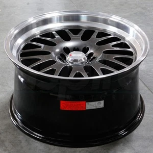 15x8 Chromium Black ML Wheels XXR 531 4x100/4x114.3 20 (Set of 4) 73.1 - Picture 1 of 6