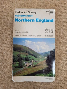 Ordnance Survey Map Routemaster 5 Northern England - Picture 1 of 2