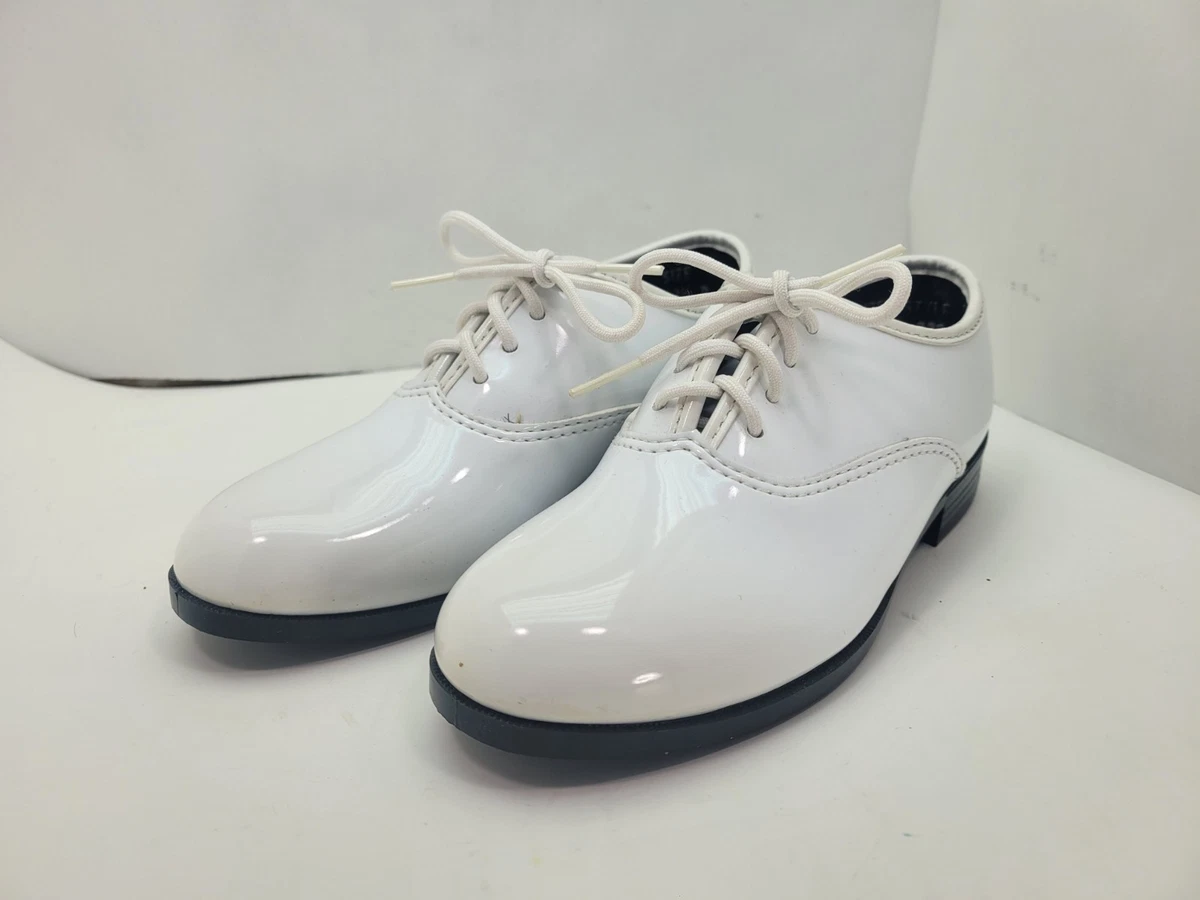 EUC After Six Classic White Oxfords size 14 Oxford Bates White Dress Shoes for Men for sale | eBay main image 4