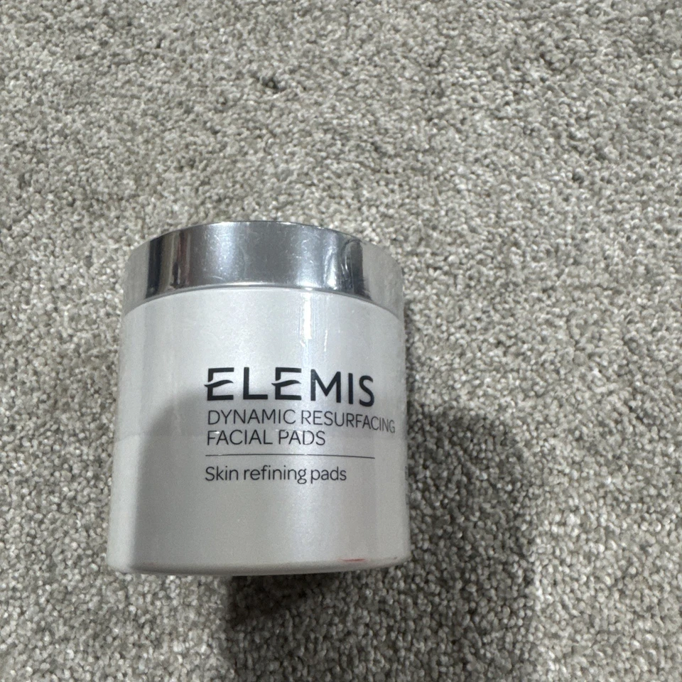 Almohadillas faciales exfoliantes ELEMIS Dynamic Rejuvenecimiento 60 tapas abolladas nuevas y selladas Foto 1 de 1
