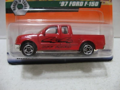 Camioneta Ford F-150 1997 Matchbox #50 Rough 'N Tough Red '97 Foto 1 de 4