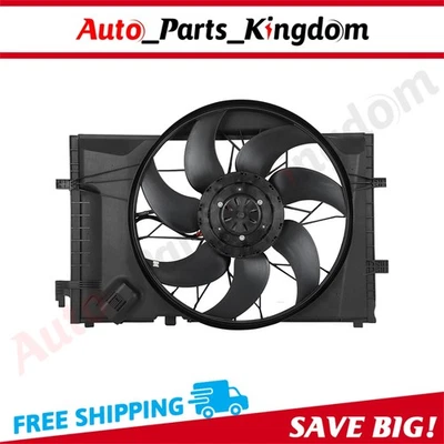 Conjunto de ventilador de radiador para 02-07 MERCEDES-BENZ C230 2001-2005 MERCEDES-BENZ C320 Foto 1 de 4