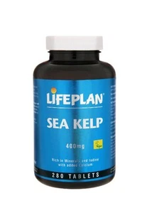 Lifeplan Sea Kelp 400mg 280 Tablets - Picture 1 of 1