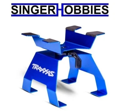 Traxxas 8797-BLUE RC автомобиля/грузовика стойка, X-Trucks синий X-MAXX / XRT TRA1 - Изображение 1 из 2