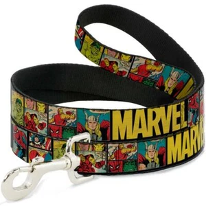 Marvel Comics "Retro"  52” Dog Leash by Buckle Down - Picture 1 of 1
