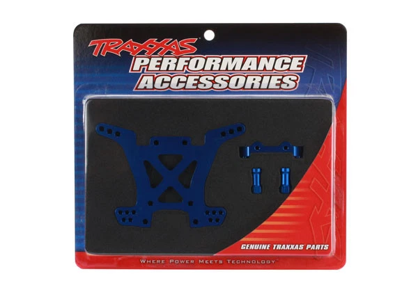 Traxxas 6838X Aluminum Rear Shock Tower Slash 4x4 Stampede 4x4 Rally Telluride - Image 1 of 1