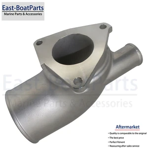 Codo elevador de mezcla de escape para Yanmar 4LH-HTZ 4LH-HTE 4LH-TE modelos 119171-13490 - Imagen 1 de 7