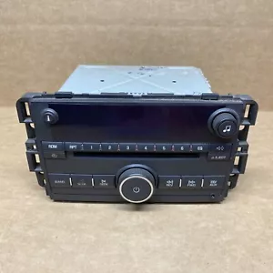 2006 2007 2008 Chevrolet Impala AM FM Cd Player Radio Receiver 15850677 OEM - Picture 1 of 8