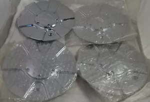 Diablo Wheels Chrome Custom Wheel Center Cap Caps Set 4 # 805-2085-CAP / NEW! - Picture 1 of 5