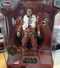 Star Wars Elite Series Poe Dameron Die Cast Disney Store Action Figure MIB