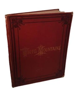 Views of the White Mountains M.F. Sweetser 1879 Railroad Illustrated Cog Railway - Foto 1 di 10