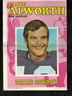 1971 Topps affiche/pin-ups football, #19 Lance Alworth