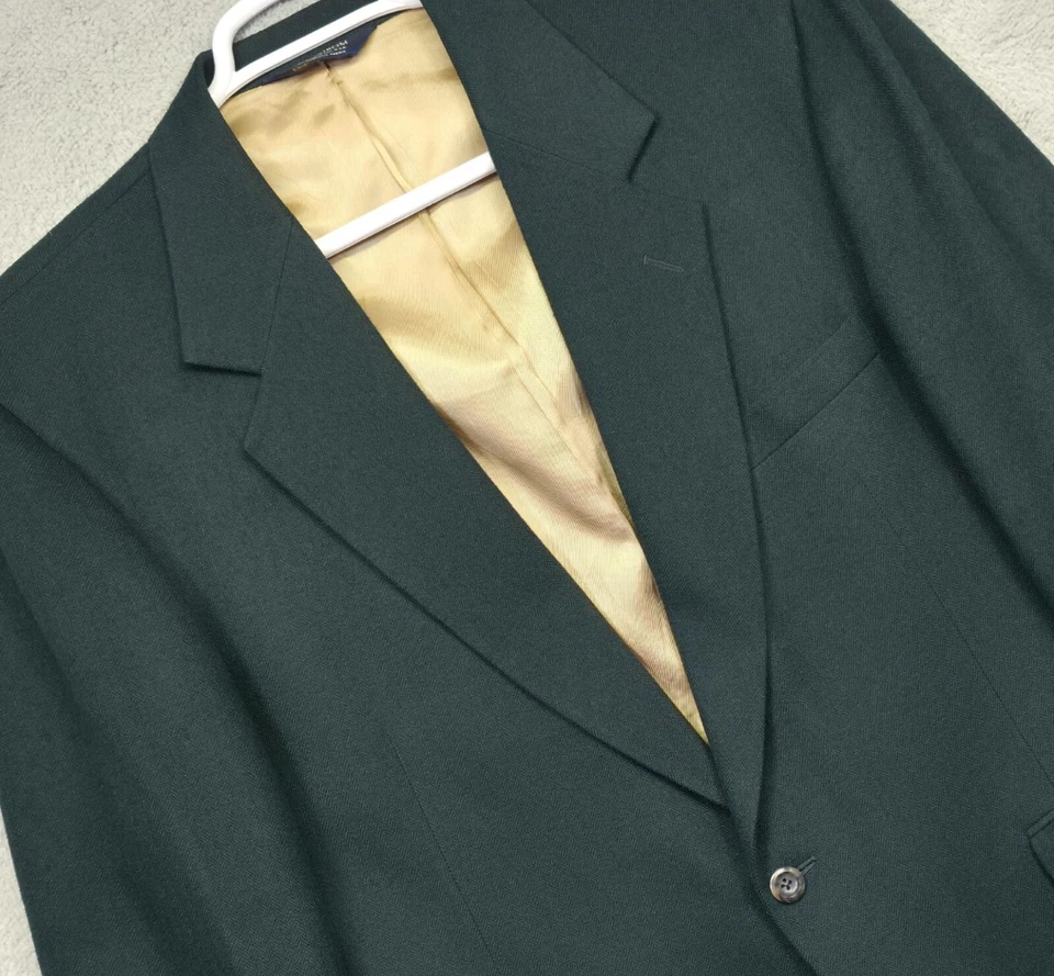 Blazer De Colección Nordstrom Loro Piana Hombres 44L Verde Cabello Camello Tweed LEER DEFECTOS Foto 1 de 4