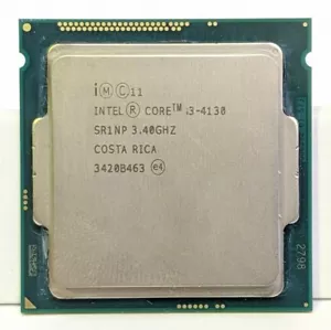 Intel Core i3-4130 3.40GHz Dual Core Quad Thread LGA1150 Intel HD SR1NP EB288 - Picture 1 of 2