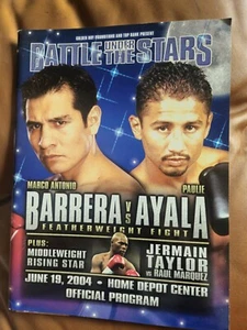 MARCO ANTONIO BARRERA VS PAULIE AYALA OFFIZIELLES KAMPFPROGRAMM - Bild 1 von 1