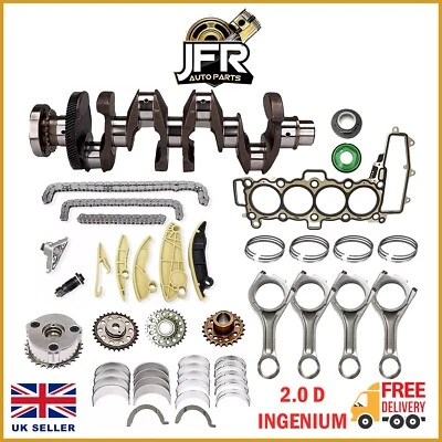 LR Jaguar XF 204DTA Alloy Steel Crankshaft With Engine Conversion Kit 2.0 Ingenium - Image 1 of 4
