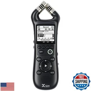 Xvive XV1-R Portable Stereo Audio Recorder with 32-Bit Float, X/Y Microphones - Picture 1 of 5