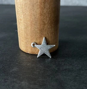 Charm James Avery RETIRED Sterling Star .5 Grams No Ring - Picture 1 of 12