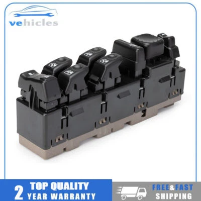 Left Side Power Window Switch For CHEVROLET SILVERADO 1500 2500 3500 2003-06 US - Image 1 of 4