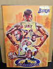 Basketball Legende LeBron James NBA Druck Wandkunst Display 11,7 x 16,5 NEU