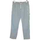 Urban Outfitters L BDG Mens Corduroy Relaxed Painter Pant Light Blue