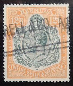 Bermuda Scott # 97, Used, Fiscal Cancel - Picture 1 of 2