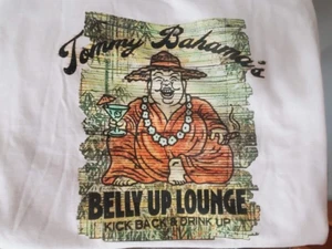 Tommy Bahama Relax Size L White T Shirt Belly Up Lounge Cotton - Picture 1 of 3