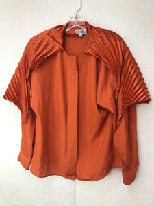 Sonya Ratay for San Andre, Womens Top, Burnt Orange, Size 10, Vintage (1991) - Picture 1 of 6