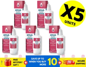 HYLO DUAL INTENSE Lubricant Eye Drops with Ectoin Ursapharm ( X 5 ) - Picture 1 of 7