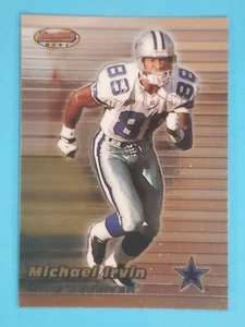 1999 Bowman's Best Michael Irvin Dallas Cowboys #72 🏈 - Picture 1 of 2