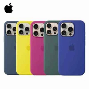 Original Liquid Silicone Phone Case for iPhone 16 15 14 11 12 13 Pro Max Apple C - Picture 1 of 13