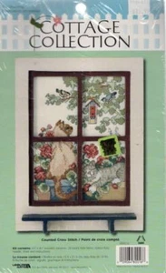 Neu in Verpackung!!COTTAGE COLLECTION VOGELBEOBACHTUNG KREUZSTICH SET #380016 - Bild 1 von 2