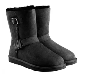 Kirkland Signature Kid's Shearling Buckle Boot-Black, Size US Kid 1 - Picture 1 of 1