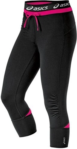 Capris Asics para mujer Abby Cuff entrenamiento correr gimnasio salón, 3 colores Foto 1 de 1