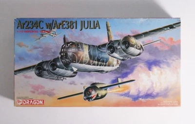 Ar234 C w/ArE381 Julia Dragon 1/72 + Fotoincisioni Reheat Models - Immagine 1 di 2