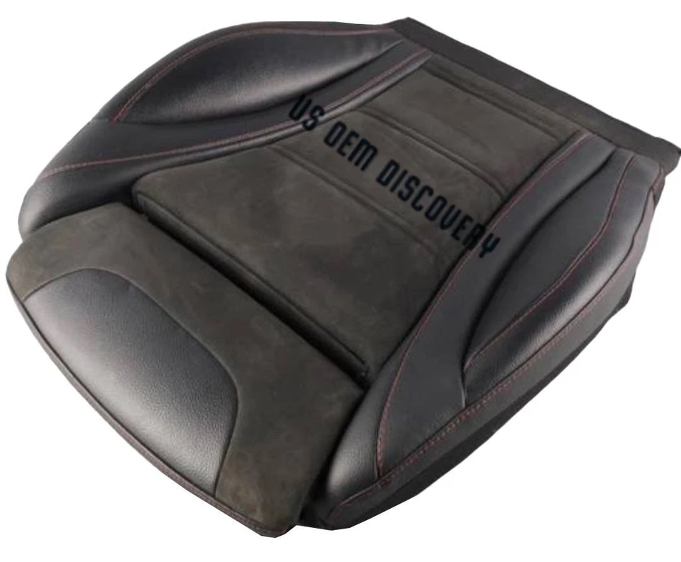 Cubierta de asiento de gamuza inferior negra para Mercedes Benz Clase C C43 AMG 2021 Foto 1 de 3