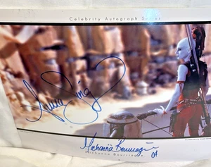 Star Wars Signed Michonne Bourriague Aurra Sing 11x14 Photo - Picture 1 of 9