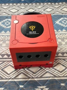Consola Nintendo GameCube Gundam Char Edición Limitada Roja Usada No Probada 2003 - Imagen 1 de 12
