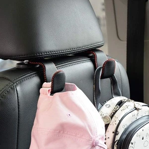 Ganci Auto Universali Auto Veicolo Schienale Sedile Poggiatesta Gancio Supporto Microfi... - Foto 1 di 6